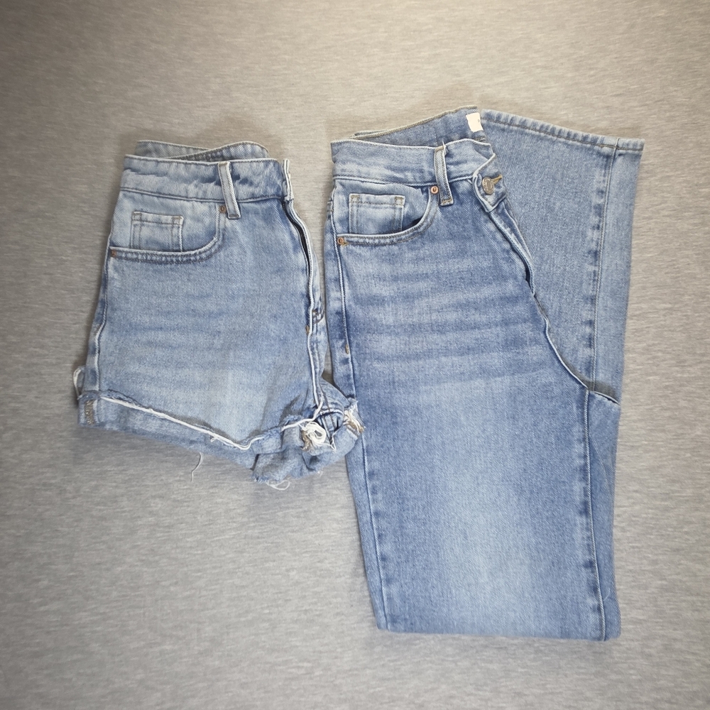 Pacsun Mom Shorts And Dad Jean Bundle Size 25